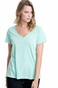 BODYTALK-Γυναικείο t-shirt BODYTALK 1201-901628 πράσινο μέντας