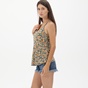 ATTRATTIVO-Γυναικείο top ATTRATTIVO 9915766 χακί floral
