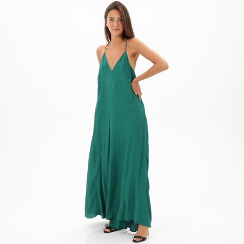 ATTRATTIVO-Γυναικείο maxi φόρεμα ATTRATTIVO 91418844 πράσινο brazil