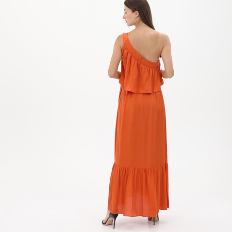 ATTRATTIVO-Γυναικείο μακρύ φόρεμα ATTRATTIVO 91437863 πορτοκαλί