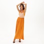 ATTRATTIVO-Γυναικείο maxi φόρεμα ATTRATTIVO 9914770 πορτοκαλί