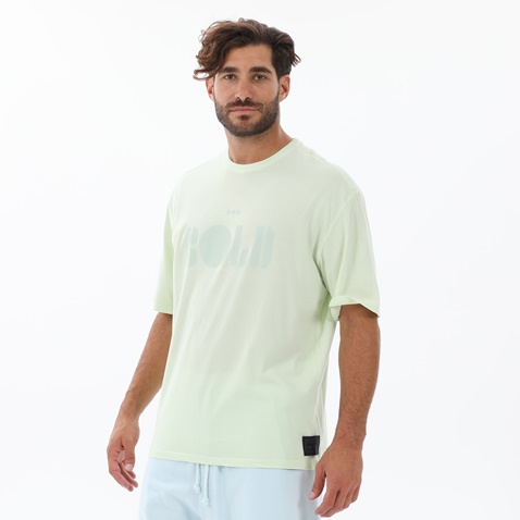 DIRTY LAUNDRY-Ανδρικό t-shirt DIRTY LAUNDRY DLMT000390 BOLD OVERSIZED T-SHIRT πράσινο