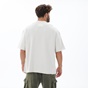 DIRTY LAUNDRY-Ανδρικό oversized t-shirt DIRTY LAUNDRY DLMC000043 OVERSIZE RIB DETAIL γκρι