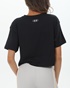 UNDER ARMOUR-Γυναικεία cropped μπλούζα UNDER ARMOUR 1379402 UA COLLEGIATE CROP μαύρη