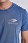 BLUE HUNTER-Ανδρικό t-shirt BLUE HUNTER 22003010318 SURFER'S VIBE μπλε