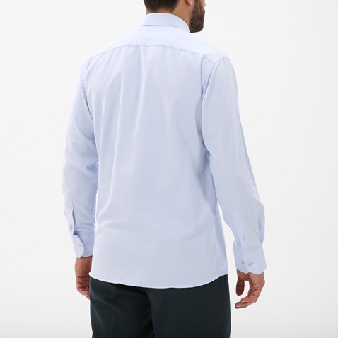 MARTIN & CO-Ανδρικό πουκάμισο MARTIN & CO 123-52-1300 REGULAR FIT γαλάζιο