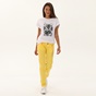 EDWARD JEANS-Γυναικείο παντελόνι EDWARD JEANS 15.1.2.04.006 INEZ-MNC κίτρινο