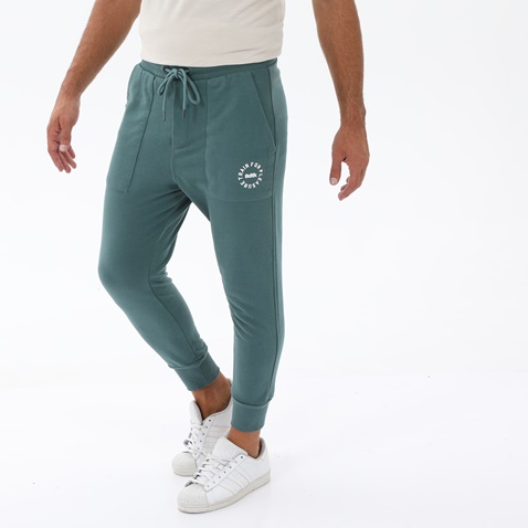 BODYTALK-Ανδρικό παντελόνι φόρμας jogger BODYTALK 1222-951500 πράσινο