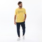 BODYTALK-Ανδρικό t-shirt BODYTALK TOGETHERM κίτρινο