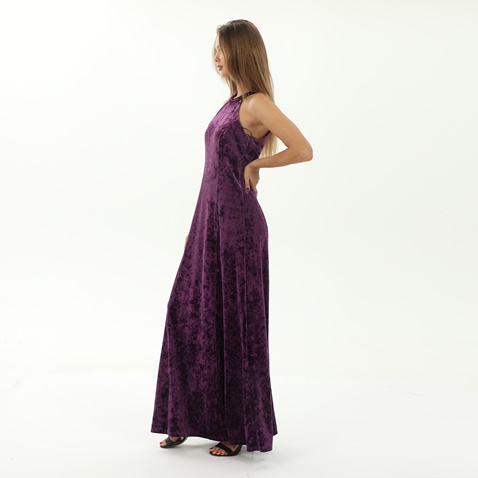 'ALE-Γυναικείο μακρύ φόρεμα 'ALE 82453876 μοβ