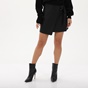 ATTRATTIVO-Γυναικεία mini δερμάτινη φούστα ATTRATTIVO 9915094 μαύρη