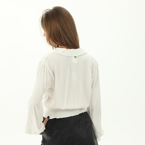 ATTRATTIVO-Γυναικείο πουκάμισο ATTRATTIVO 9915228 λευκό
