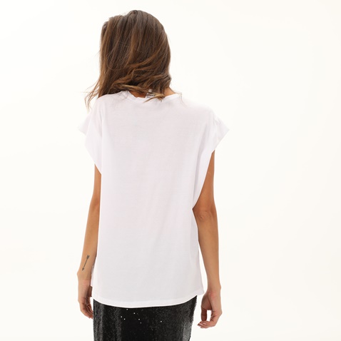 ATTRATTIVO-Γυναικεία μπλούζα ATTRATTIVO 9915269 λευκή