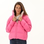 ATTRATTIVO-Γυναικείο κοντό puffer μπουφάν ATTRATTIVO 9915285 ροζ