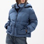 ATTRATTIVO-Γυναικείο puffer κοντό μπουφάν ATTRATTIVO 9915286 μπλε