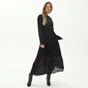 ATTRATTIVO-Γυναικείο μακρύ φόρεμα ATTRATTIVO 9915376 μαύρο