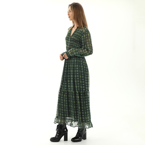 'ALE-Γυναικείο μακρύ φόρεμα 'ALE 8915323 πράσινο