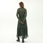 'ALE-Γυναικείο μακρύ φόρεμα 'ALE 8915323 πράσινο