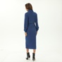 ATTRATTIVO-Γυναικείο μακρύ φόρεμα και μπολερό ATTRATTIVO 92501785 μπλε