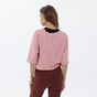 BODYTALK-Γυναικείο cropped t-shirt BODYTALK 1212-907120 BDTKW ροζ