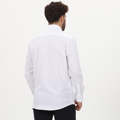 MARTIN & CO-Ανδρικό πουκάμισο MARTIN & CO 123-52-1500 REGULAR FIT λευκό