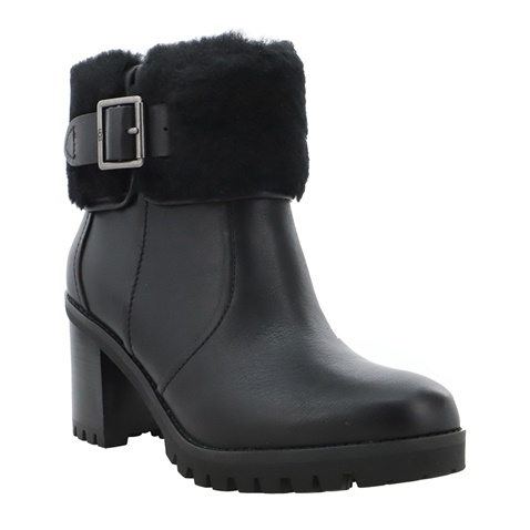 UGG AUSTRALIA-Γυναικεία μποτάκια UGG 1116082 Elisiana μαύρα