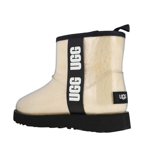 UGG AUSTRALIA-Γυναικεία αδιάβροχα μποτάκια UGG 1113190 Classic Clear  μπεζ