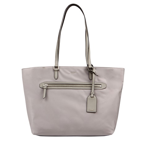 DKNY-Γυναικεία τσάντα tote DKNY R81AE591 CASEY  LARGE TOTE γκρι