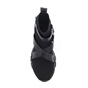 MICHAEL KORS-Γυναικεία μποτάκια sneakers MICHAEL KORS 43T2NIFE5D NICK μαύρα
