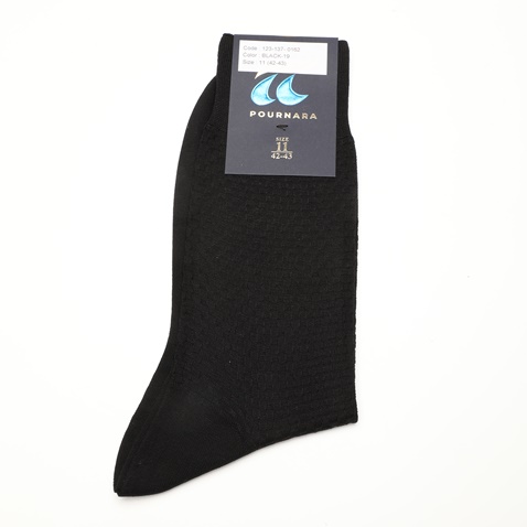 ΠΟΥΡΝΑΡΑΣ-Ανδρικές κάλτσες ΠΟΥΡΝΑΡΑΣ 123-137-0162 μαύρες