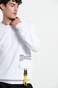 BODYTALK-Ανδρική φούτερ μπλούζα BODYTALK 1222-955126 TOGETHERM λευκή