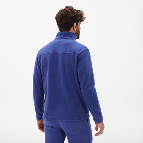 BATTERY-Ανδρική fleece μπλούζα BATTERY 07232002 μπλε