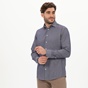 MARTIN & CO-Ανδρικό πουκάμισο MARTIN & CO  223-52-1600 COMFORT FIT μπλε