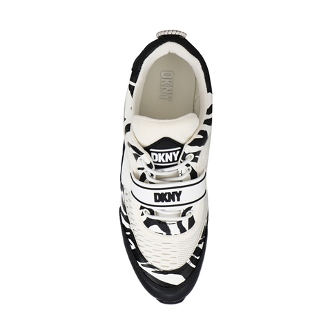 DKNY-Γυναικεία sneakers DKNY K4219107 AISLIN LOW DK ασπρόμαυρα