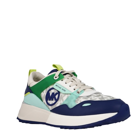 MICHAEL KORS-Γυναικεία sneakers MICHAEL KORS 43R3THFS1Y THEO πράσινα μπλε