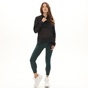 DKNY-Γυναικεία διχτυωτή μακρυμάνικη μπλούζα DKNY DP9T6457 μαύρη
