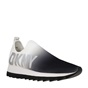 DKNY JEANS-Γυναικεία slip on sneakers DKNY K4273491 AZER λευκά μαύρα
