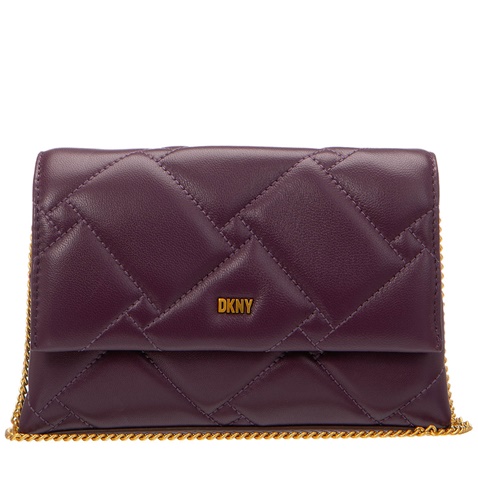 DKNY JEANS-Γυναικείο clutch DKNY  R23GBU17 WILLOW μοβ