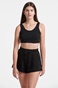 SUGARFREE-Γυναικείο cropped top SUGARFREE 22818249 μαύρο