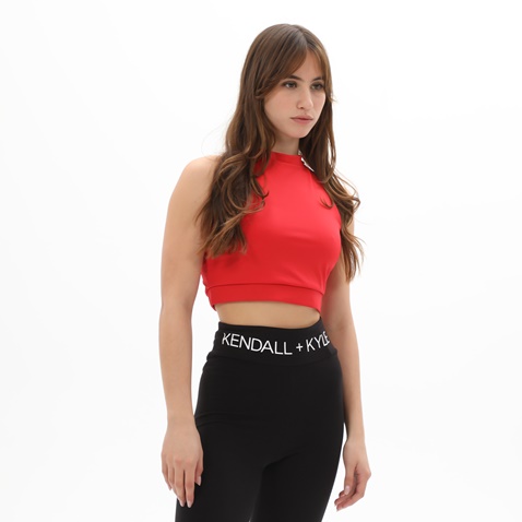 KENDALL+KYLIE-Γυναικείο top KENDALL+KYLIE KKW351616 High Cut κόκκινο
