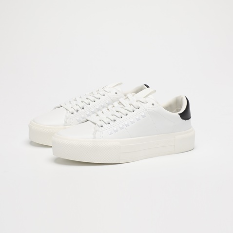 KENDALL+KYLIE-Γυναικεία flatform sneakers KENDALL+KYLIE KKS.CNT.080.044 TAREN λευκά
