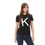 KENDALL+KYLIE-Γυναικείο t-shirt KENDALL+KYLIE KKW.2W1.016.006 BASIC μαύρο