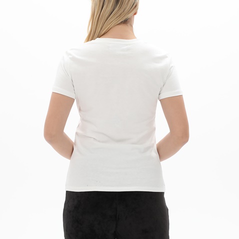 KENDALL+KYLIE-Γυναικείο t-shirt KENDALL+KYLIE KKW.2W1.016.008 CLASSIC HEART λευκό