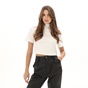 KENDALL+KYLIE-Γυναικεία cropped μπλούζα KENDALL+KYLIE KKW.2W1.016.014 DETAILED λευκή