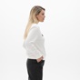 KENDALL+KYLIE-Γυναικεία φούτερ μπλούζα KENDALL+KYLIE KKW.2W1.016.017 GOTH CLASSIC COLLEGE λευκή