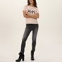 KENDALL+KYLIE-Γυναικείο t-shirt KENDALL+KYLIE KKW.2W1.016.027 LONGFIT OVERSIZED ροζ