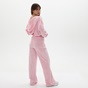 KENDALL+KYLIE-Γυναικείο βελουτέ παντελόνι φόρμας KENDALL+KYLIE KKW.2W1.017.020 ροζ