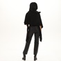 KENDALL+KYLIE-Γυναικείο κασκόλ με ενσωματωμένη κουκούλα KENDALL+KYLIE KKW.2W1.096.002 μαύρο