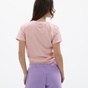 DKNY JEANS-Γυναικείο t-shirt DKNY DP1T8521 ροζ