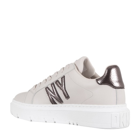 DKNY JEANS-Γυναικεία sneakers DKNY K2305134 MARIAN γκρι